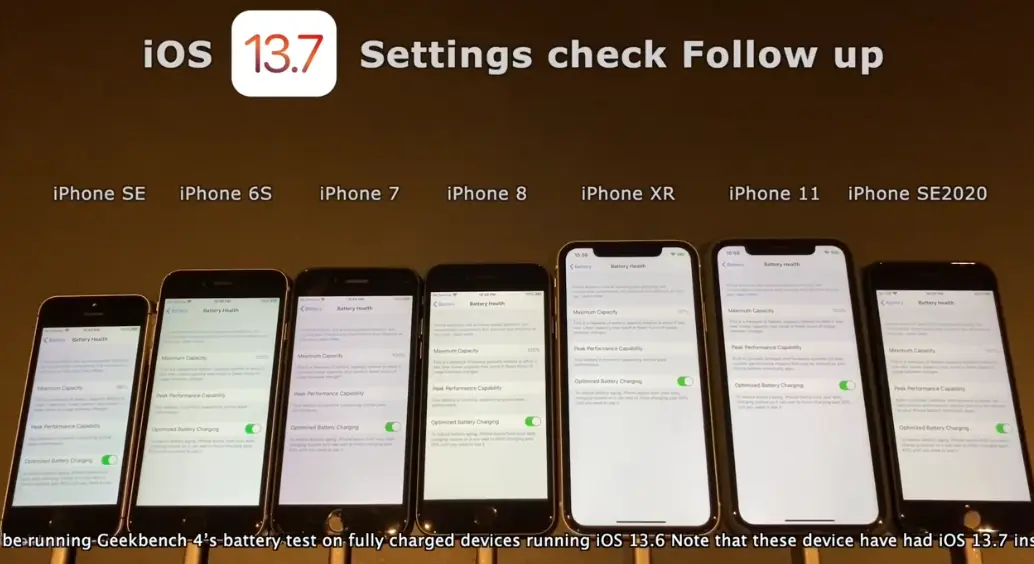 iOS 13.6.1与13.7 续航测试，结果很意外