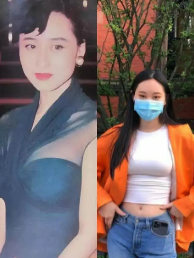 李连杰女儿穿露脐装秀身材，才17岁身材太火辣！比利智年轻时更美