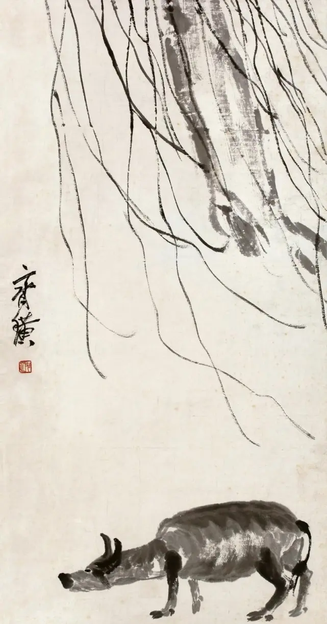 齐白石画了只“怪鸟”，颠覆你的审美，画风幼稚造型奇葩