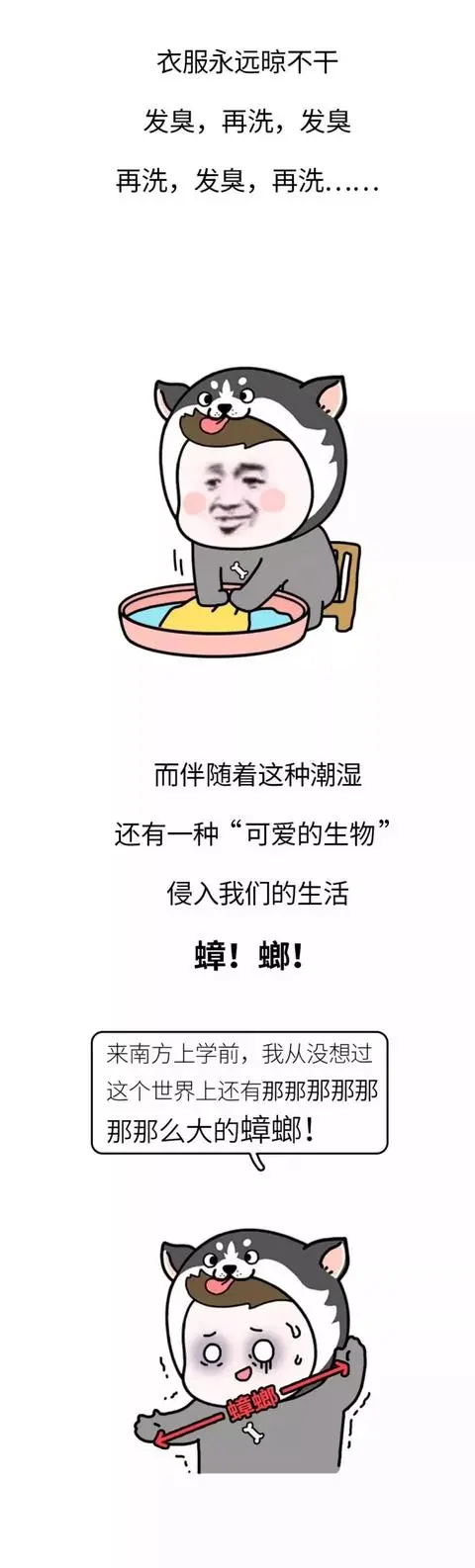 “北方汉子第一次到南方上学，为什么南方人蘸料不吃麻酱啊？”哈哈哈……