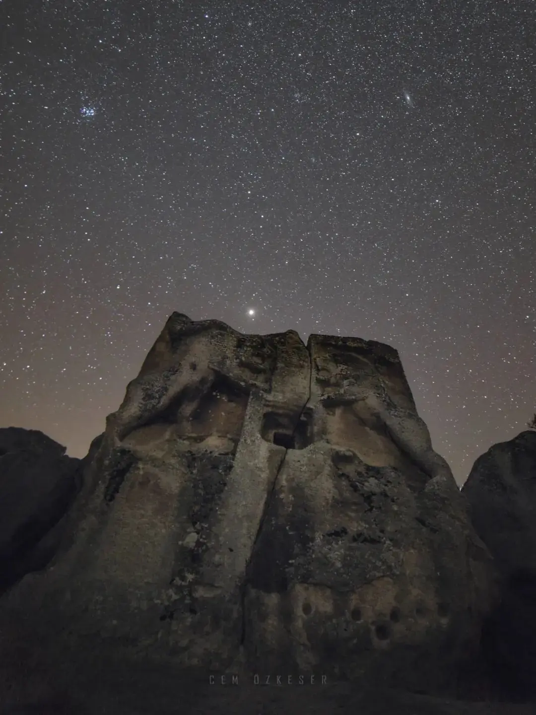 火星、昴宿星团与仙女大星系