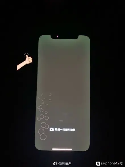 iPhone 12现“绿屏门” 这画面感受下