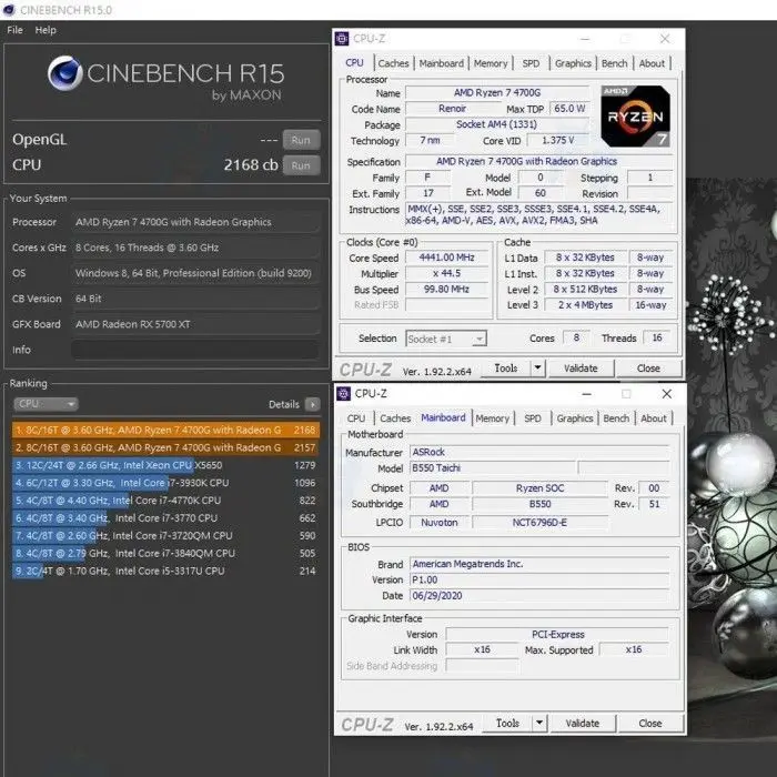 AMD Ryzen 7 4700G跑分曝光：8核16线程