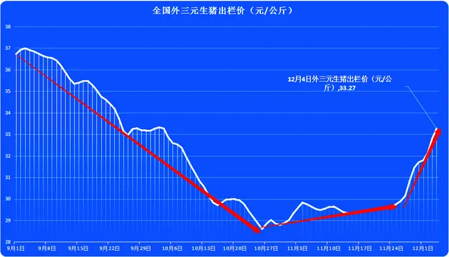 猪价“逆袭”全线“涨红”，3个新信号，此轮猪价上涨或将见顶！