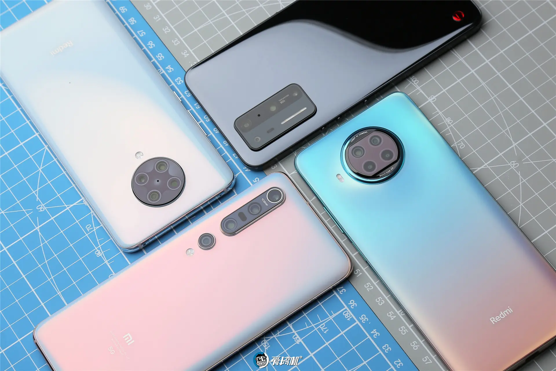 一亿像素PK，Redmi Note 9 Pro对比小米10、坚果R2