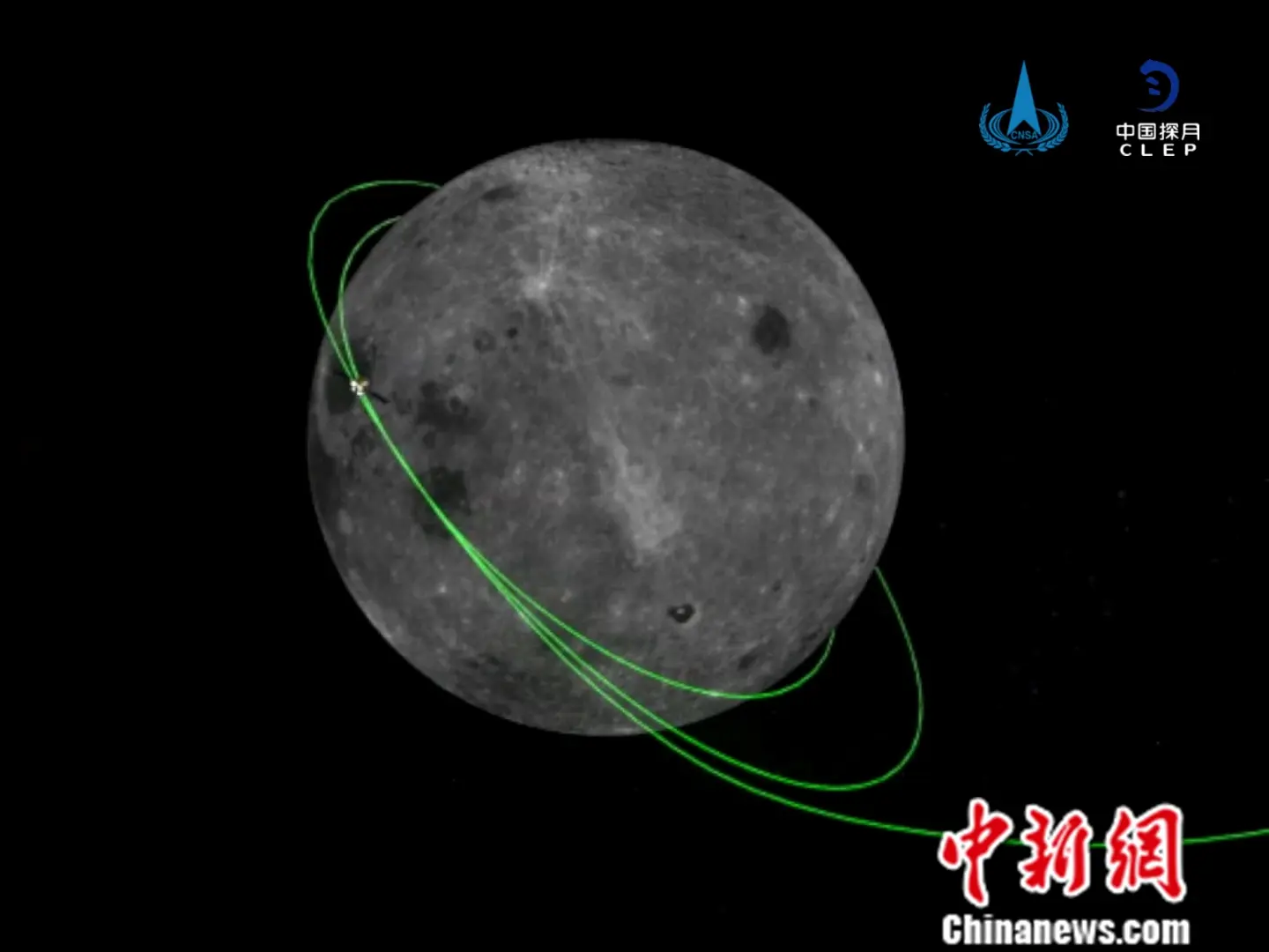 嫦娥五号对接组合体成功分离 择机返回地球