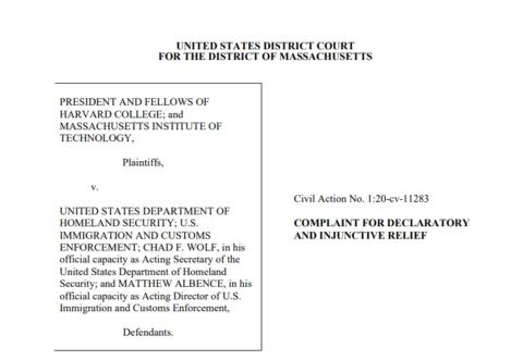 哈佛、麻省理工起诉美国政府！