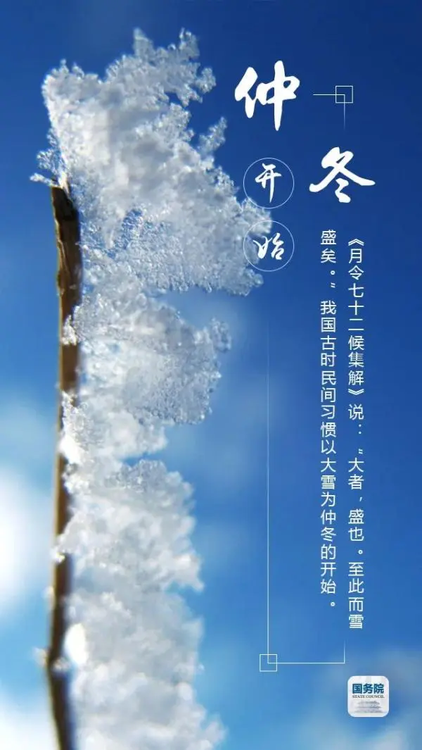 今日大雪丨雪纷飞，仲冬始，大雪的这些你知道吗？