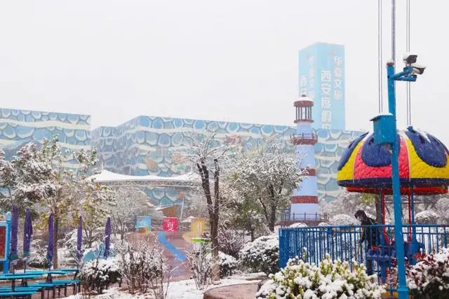 雪落倾城！最是心动的感觉