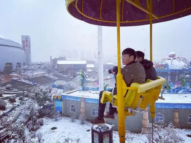 雪落倾城！最是心动的感觉