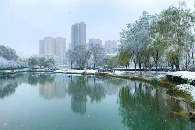 雪落倾城！最是心动的感觉