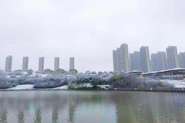 雪落倾城！最是心动的感觉