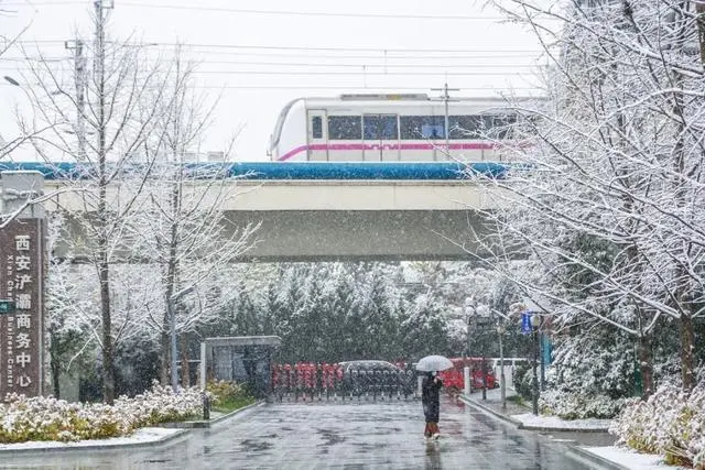 雪落倾城！最是心动的感觉