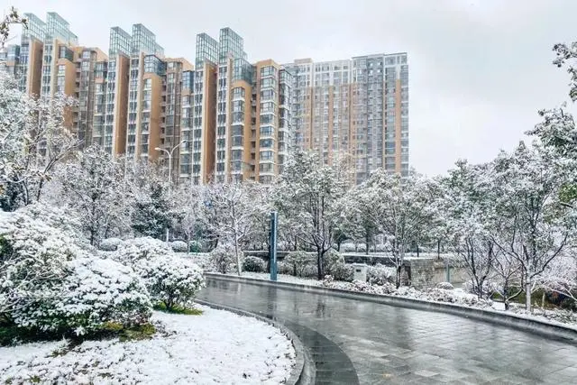 雪落倾城！最是心动的感觉