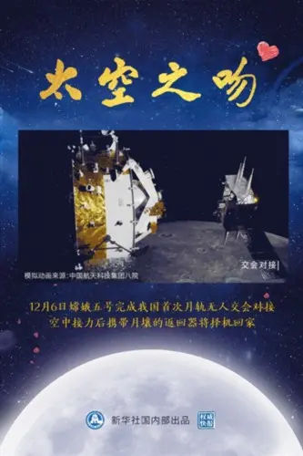 三十八万公里之外的这一吻，漂亮