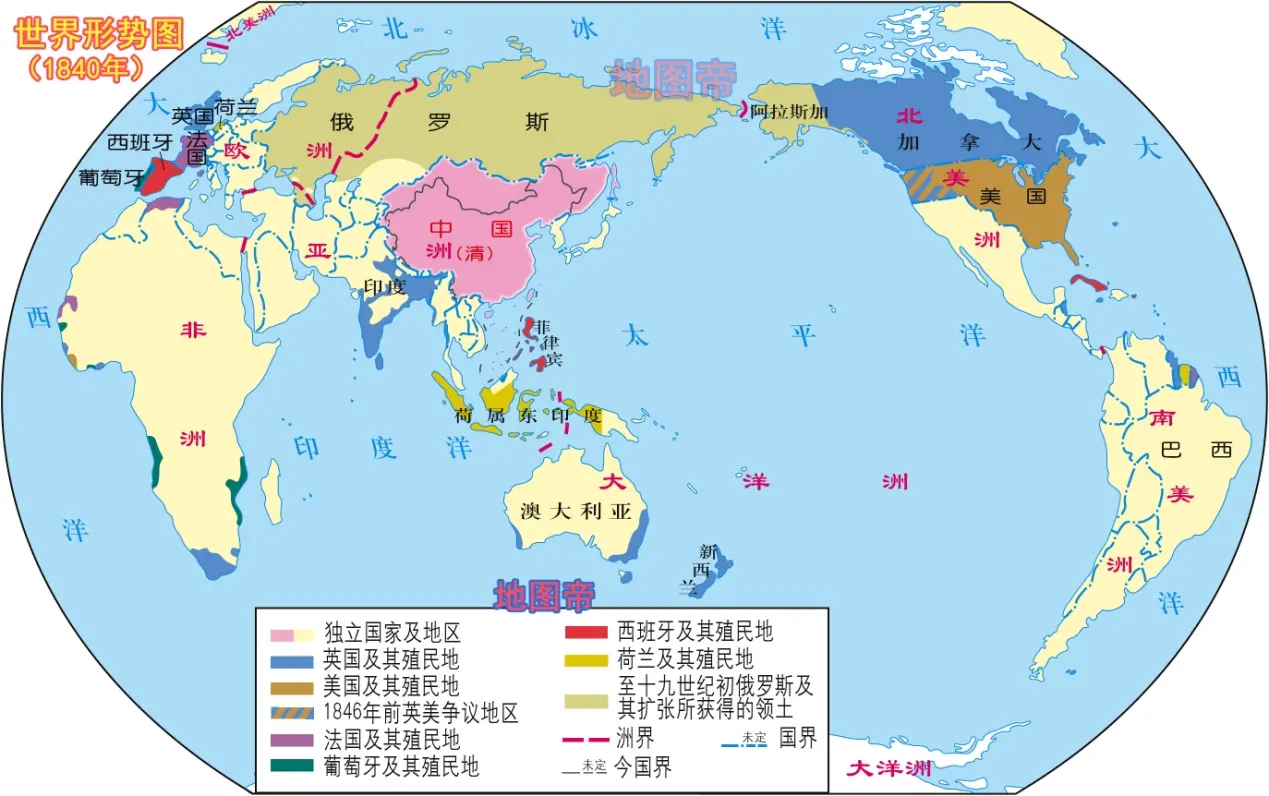 美国为何不希望我们强大？这些事清朝就发生了