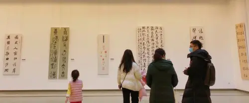 百餘件書法篆刻作品抒寫黃河發展新畫卷