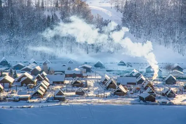 一下雪，中国就穿越了千年！