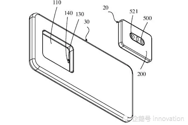 OPPO，申请新专利，模块化相机的智能手机？