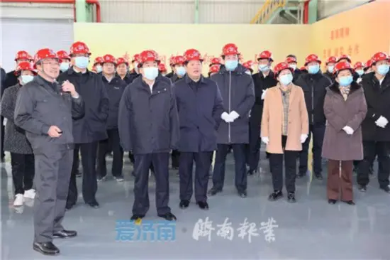 2020年济南市重点项目建设 孙立成孙述涛殷鲁谦雷杰边祥慧参加活动