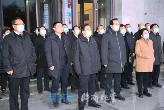 2020年济南市重点项目建设 孙立成孙述涛殷鲁谦雷杰边祥慧参加活动