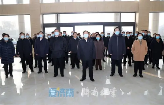 2020年济南市重点项目建设 孙立成孙述涛殷鲁谦雷杰边祥慧参加活动