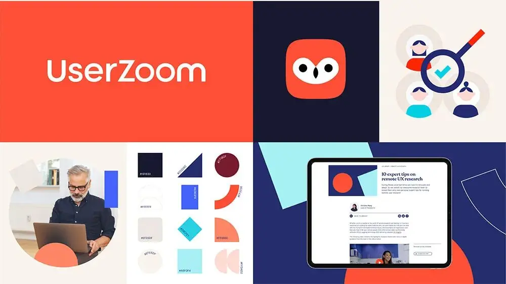 一只可爱的！UserZoom 启用新LOGO