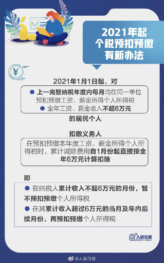 影响你的收入！2021个税专项扣除开始确认，转存攻略