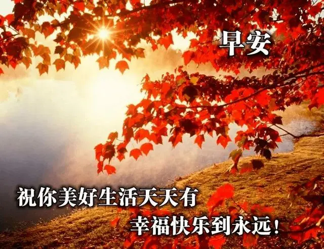 早上好暖心祝福问候语，很美的早安祝福文字图片