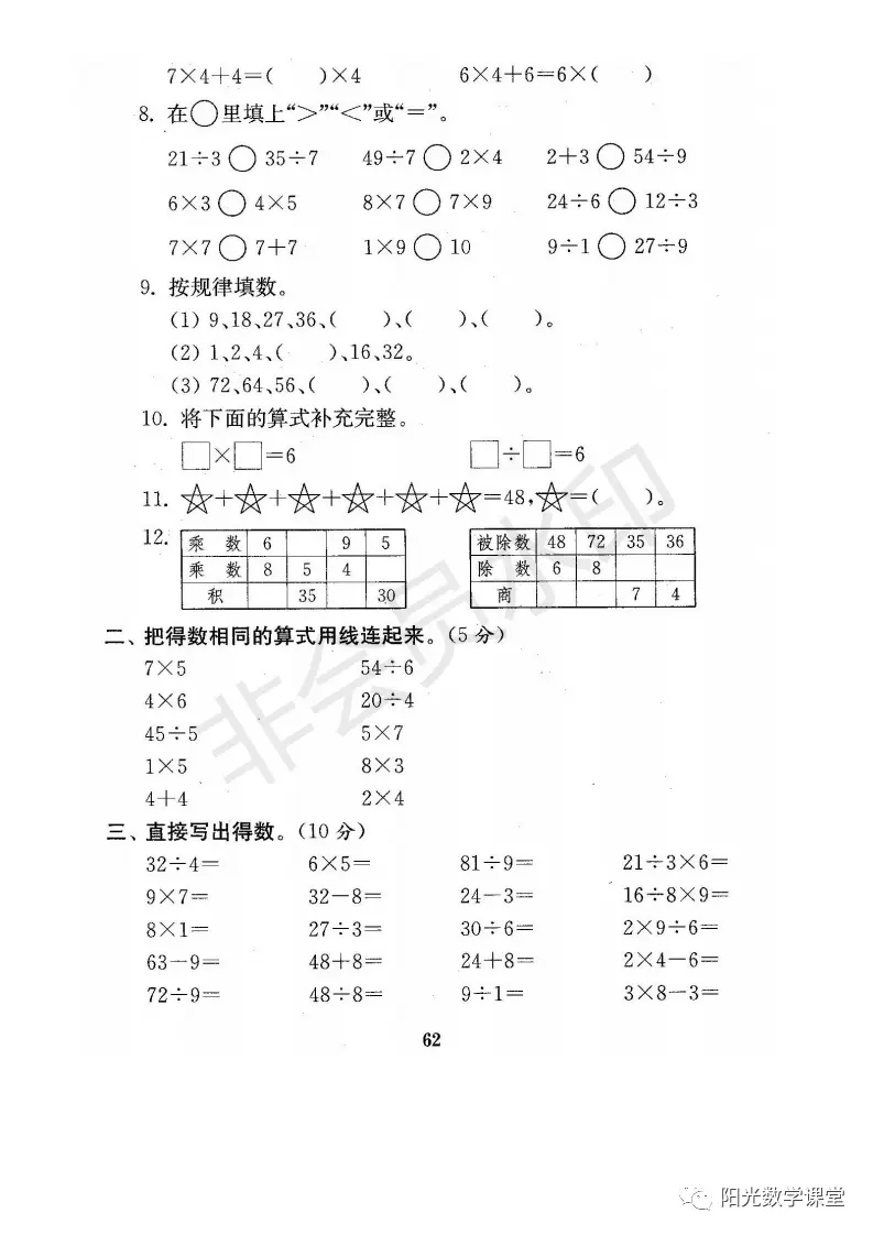 资料分享来了，苏教版小学一年级上册期末复习资料，共21份