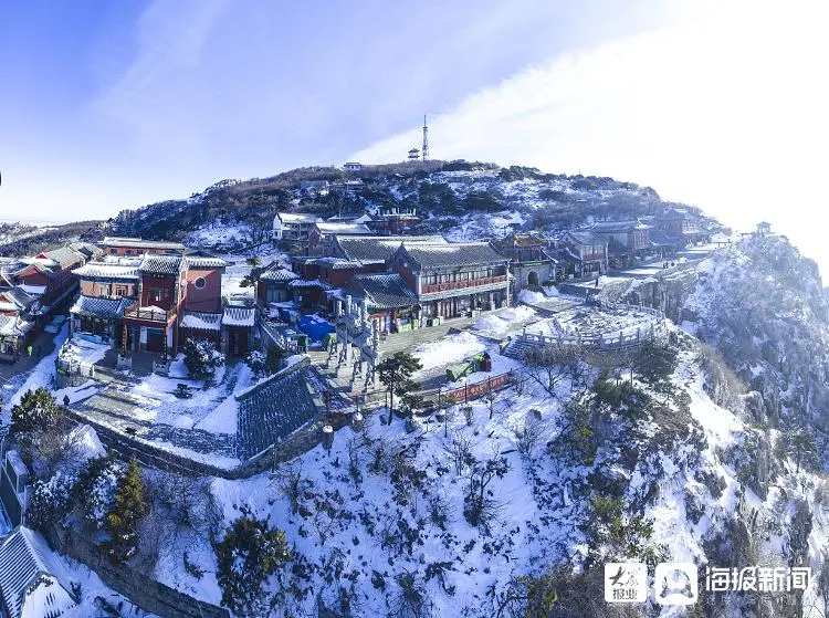 冬日游泰山，邂逅一场“冰雪奇缘”