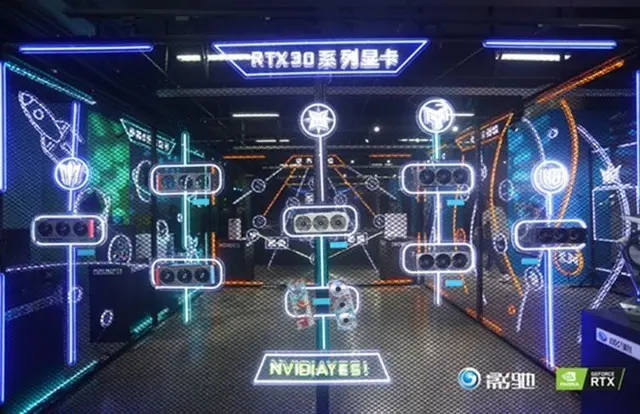 影驰 RTX 30系列新品体验会 真的好玩！