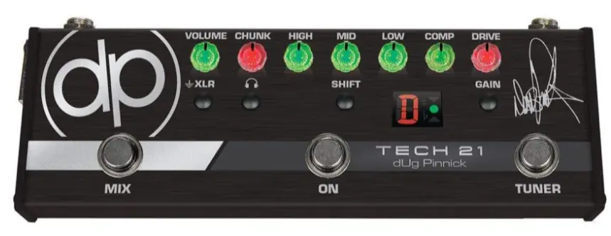 The Bass Channel 评测 Tech21 DP-3X 贝斯效果器