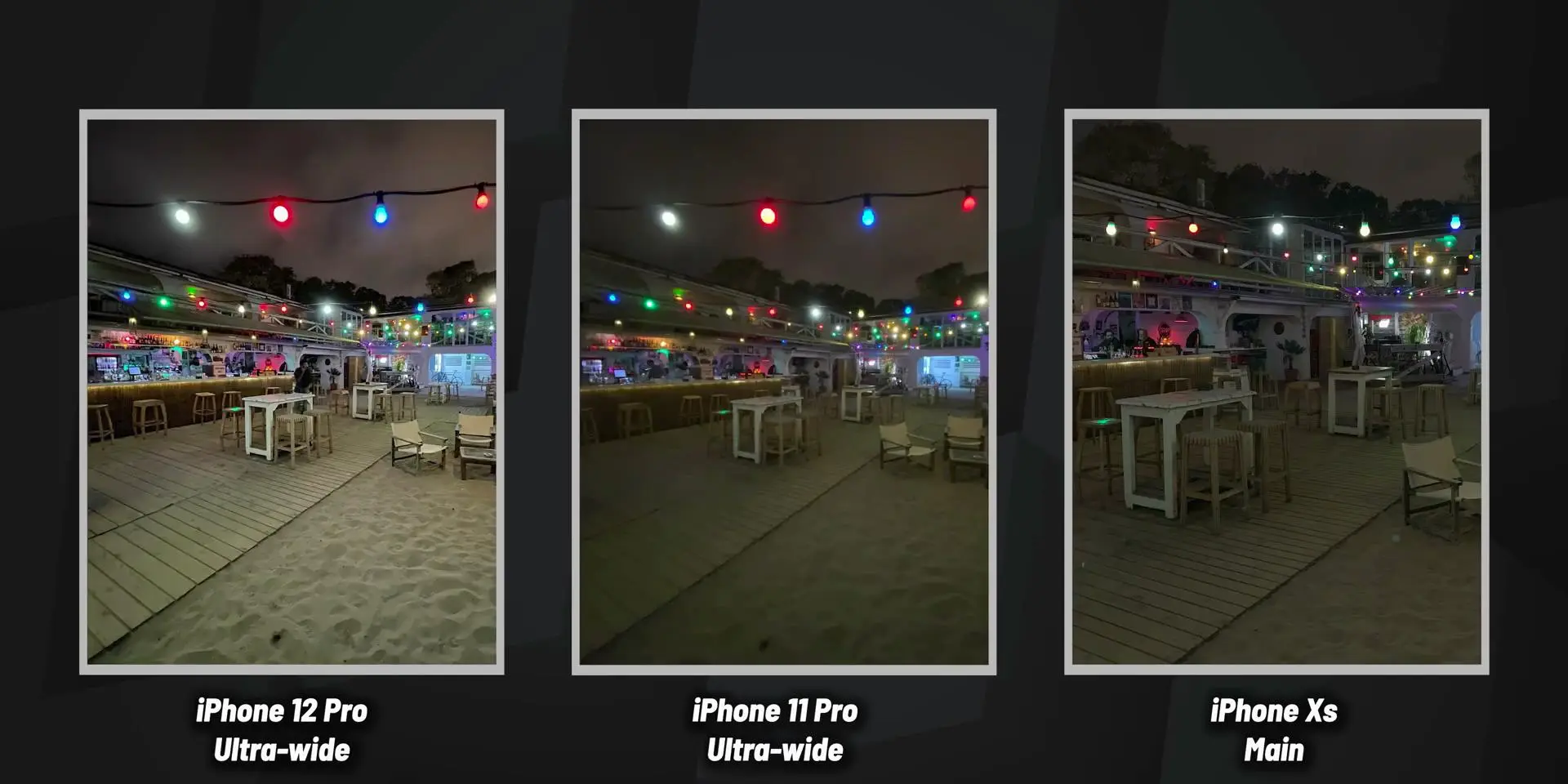 iPhone12Pro/11Pro/XS拍照对比：差距比预想的要大