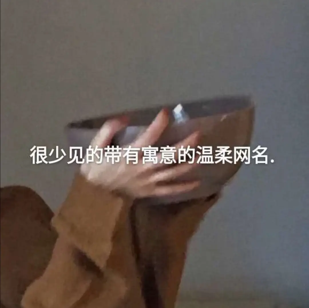 寓意满满的神仙网名