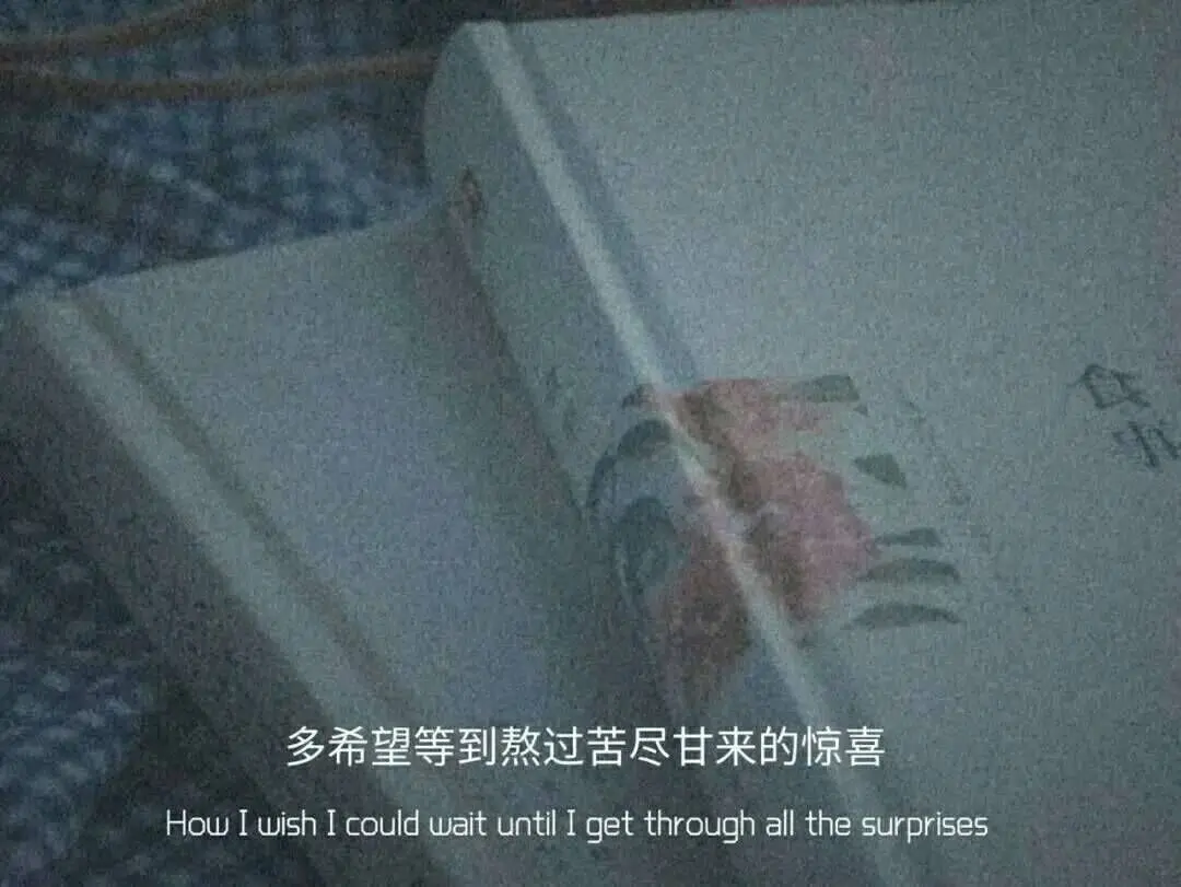 总之岁月漫长｜人世间的面 都是见一面少一面