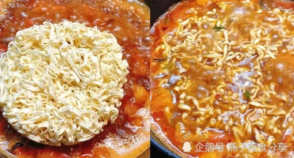 教你泡面新吃法，这样吃比肉香，酸辣爽口，一桶够一家吃了