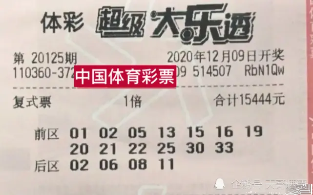 第125期大乐透开奖结果今晚揭晓，25倍单式票提前欣赏