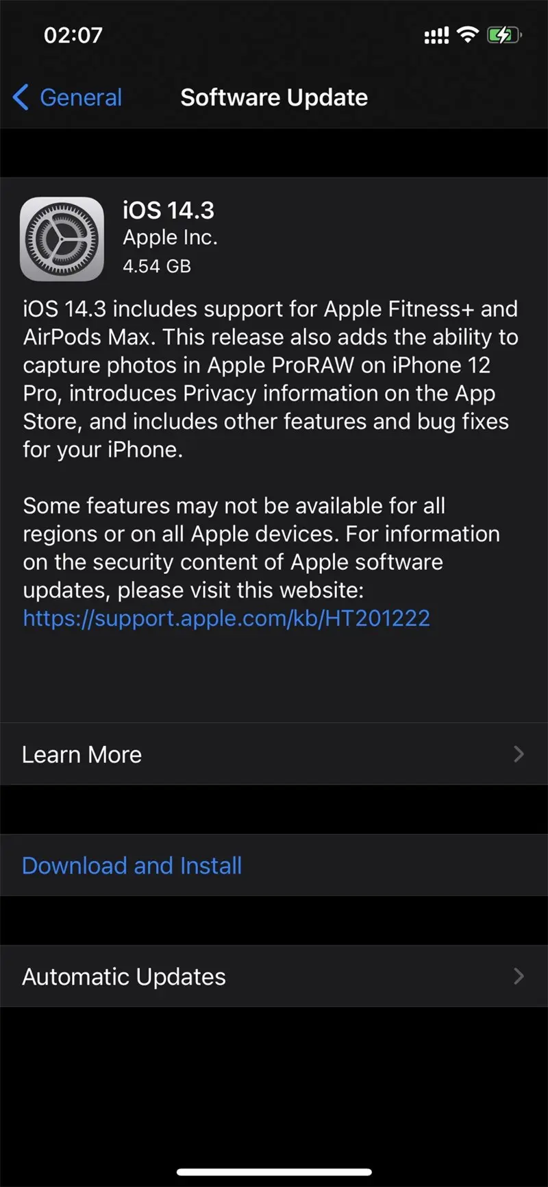 iOS14.3RC版升级更新，耗电绿屏问题解决了吗？