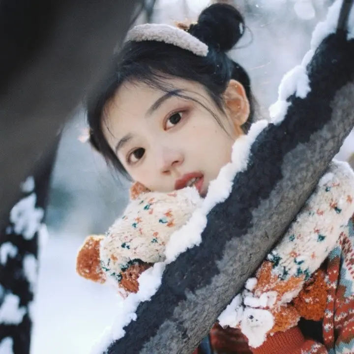 高级女头：雪是大浪漫，你是小人间