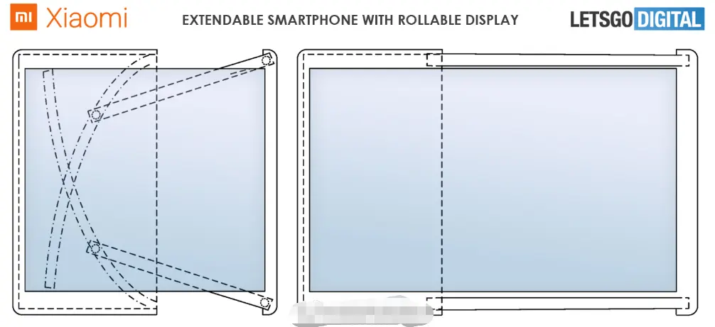 小米伸缩屏概念渲染图来袭，双面屏可伸缩屏设计，看起来够炫酷！