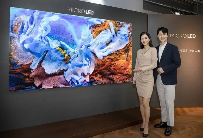 三星推出新款Micro LED电视 售价超百万人民币