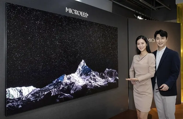 三星推出新款Micro LED电视 售价超百万人民币
