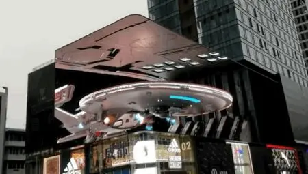 震撼！西北首个！裸眼3D巨屏惊艳亮相高新区！