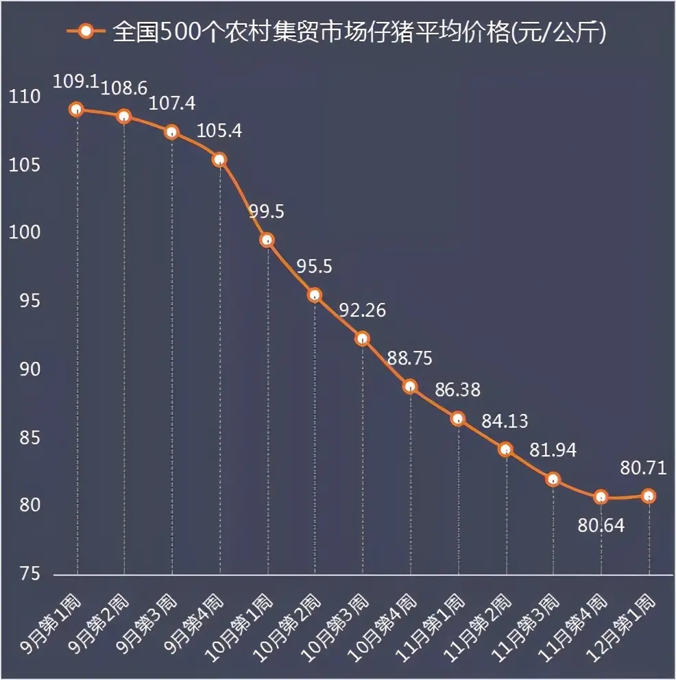 12月11日20公斤仔猪价格：市场补栏氛围活跃，年后仔猪依旧紧俏？