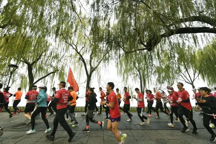 双十二不止买买买！一大早，杭州人在西湖边组团刷“玫瑰”！