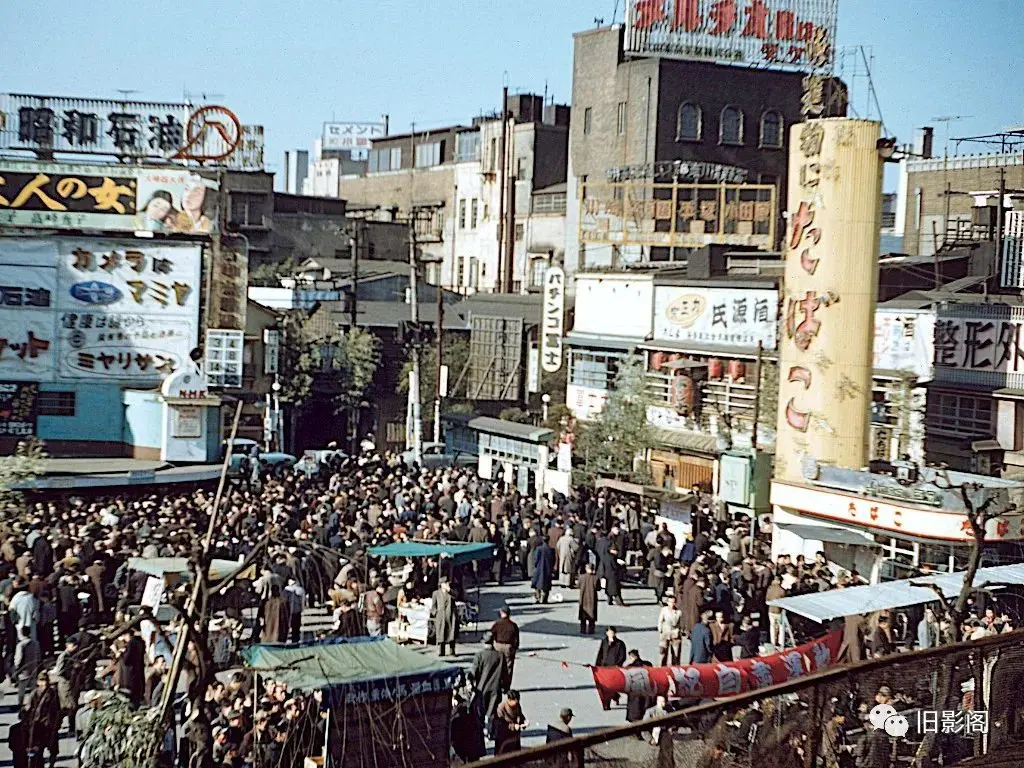 美军士兵镜头下的日本，1950年代