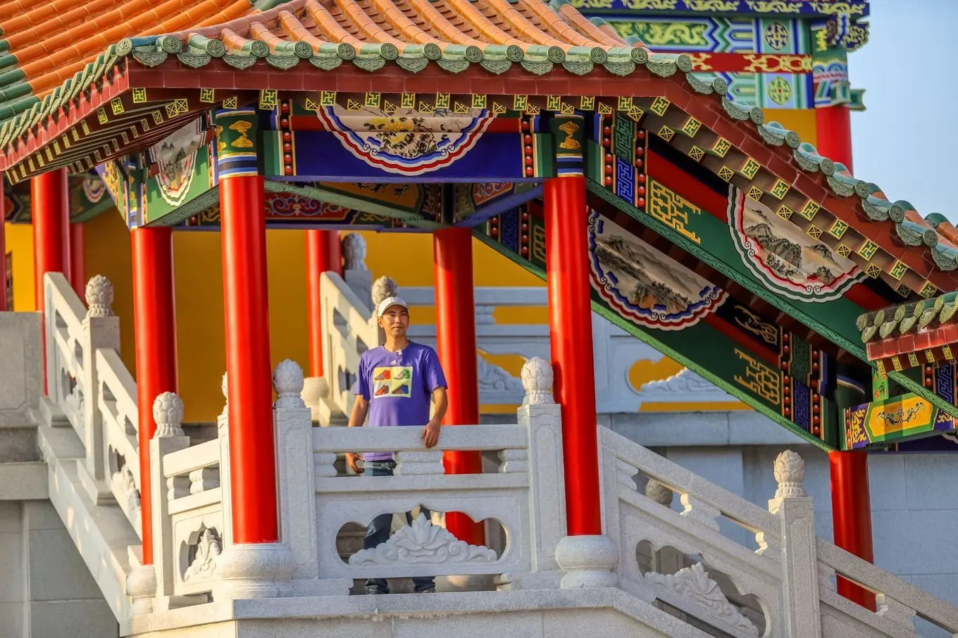 东平小众秘景地，阳江小故宫飞龙寺，靠山面海风景特美