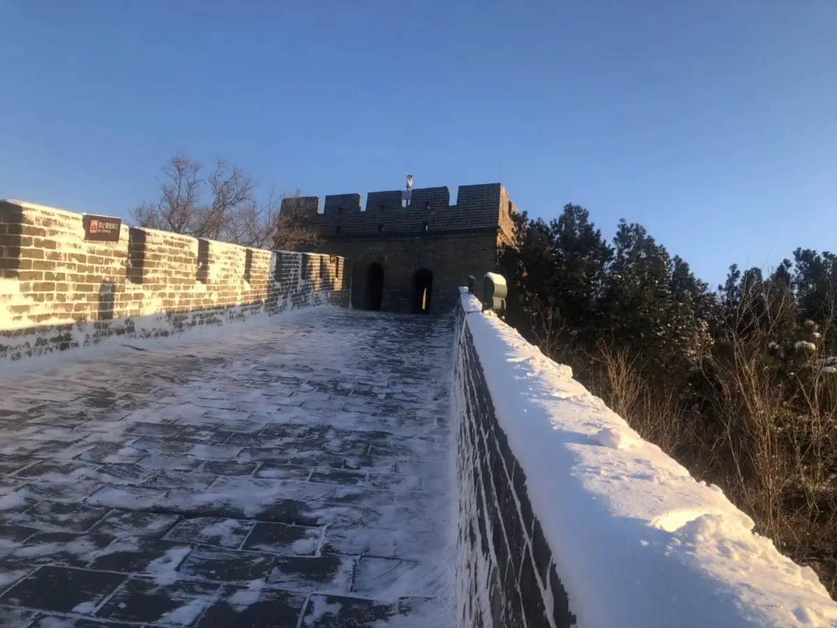 再现海陀戴雪盛景！雪后延庆尽显北国风光