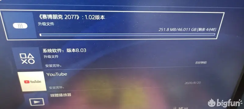 PS4《赛博朋克2077》的标准版实体盘到啦！